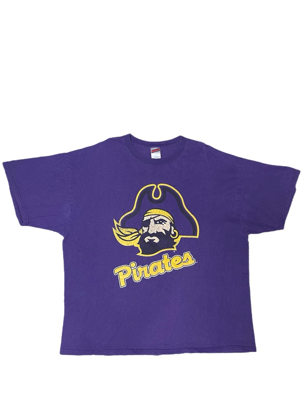 Vintage 90s ECU Pirates Soffee Crewneck Tee